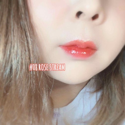 グラスティングウォーターティント/rom&nd/リップティントを使ったクチコミ(4枚目)