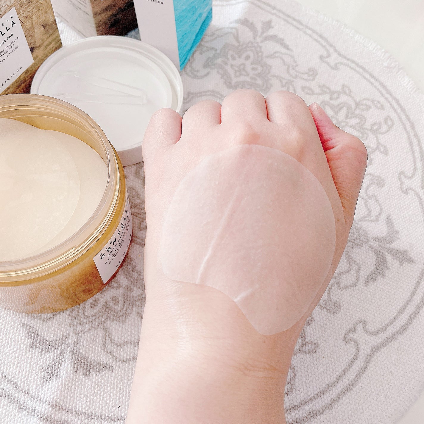 ゆにこ on LIPS 「SKIN1004センテラクイックカーミングパッド70枚モニター..」(2枚目)