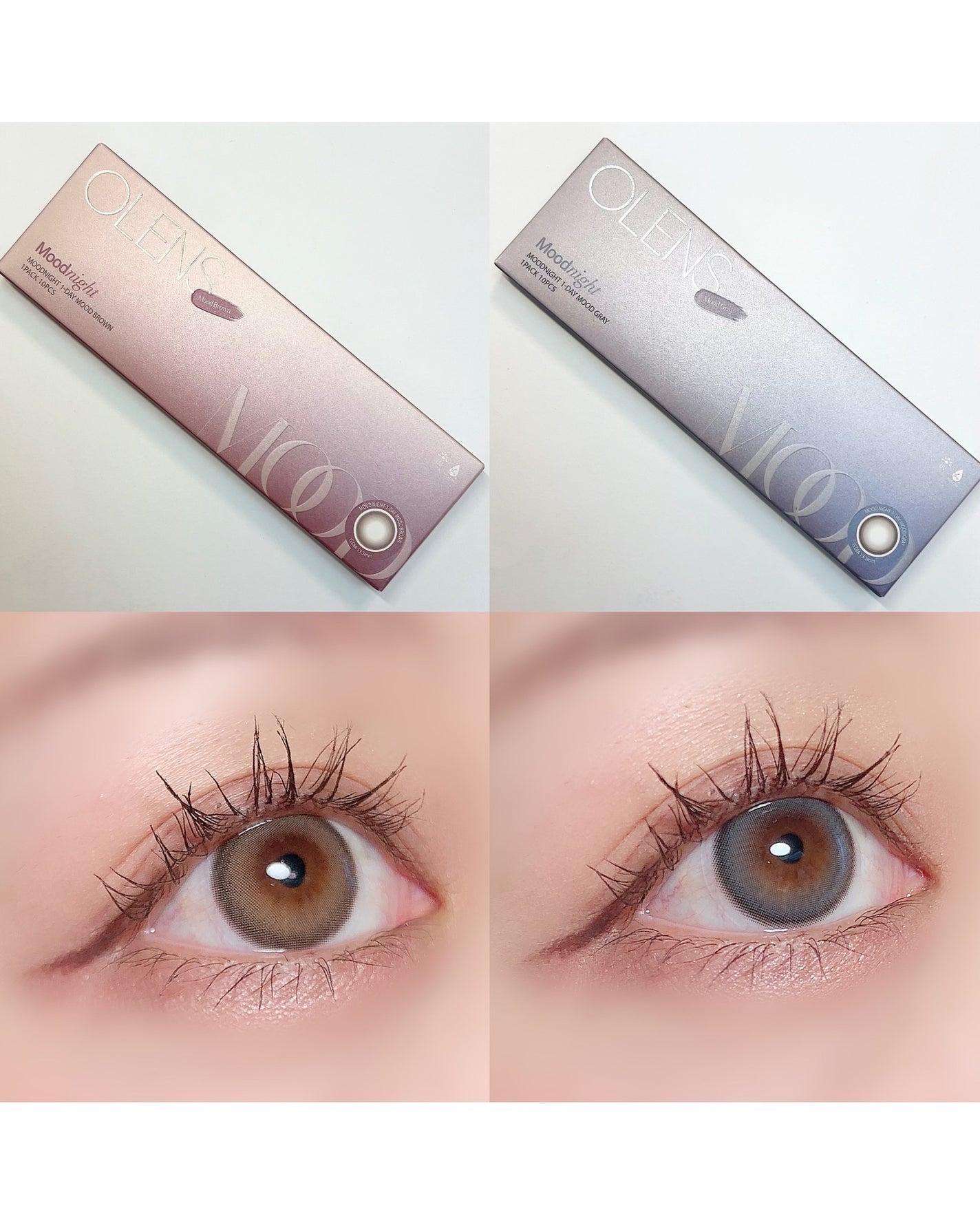 Moodnight 1day/OLENS/ワンデー(1DAY)カラコンを使ったクチコミ(1枚目)