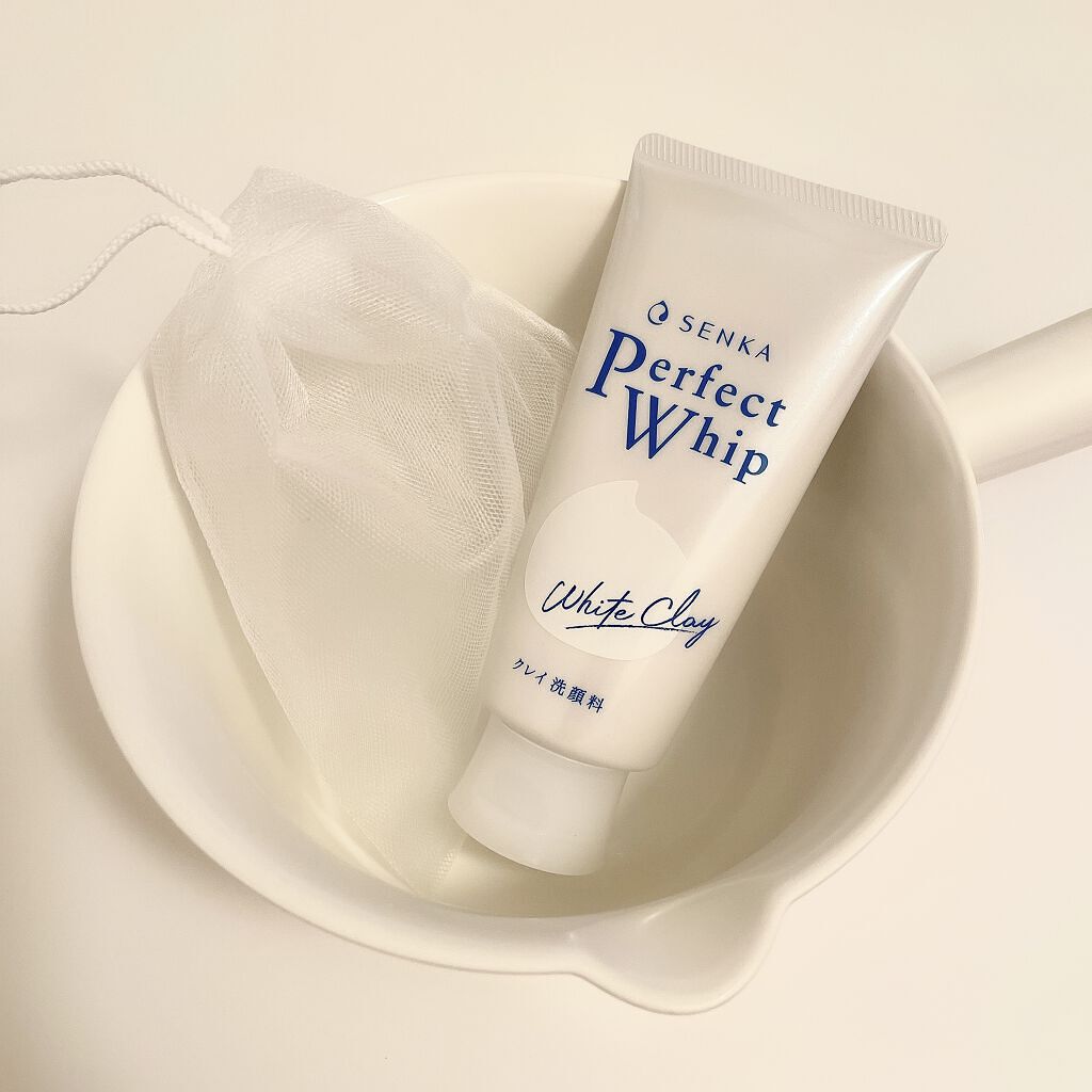 パーフェクトホワイトクレイ/SENKA（専科）/洗顔フォームを使ったクチコミ（2枚目）