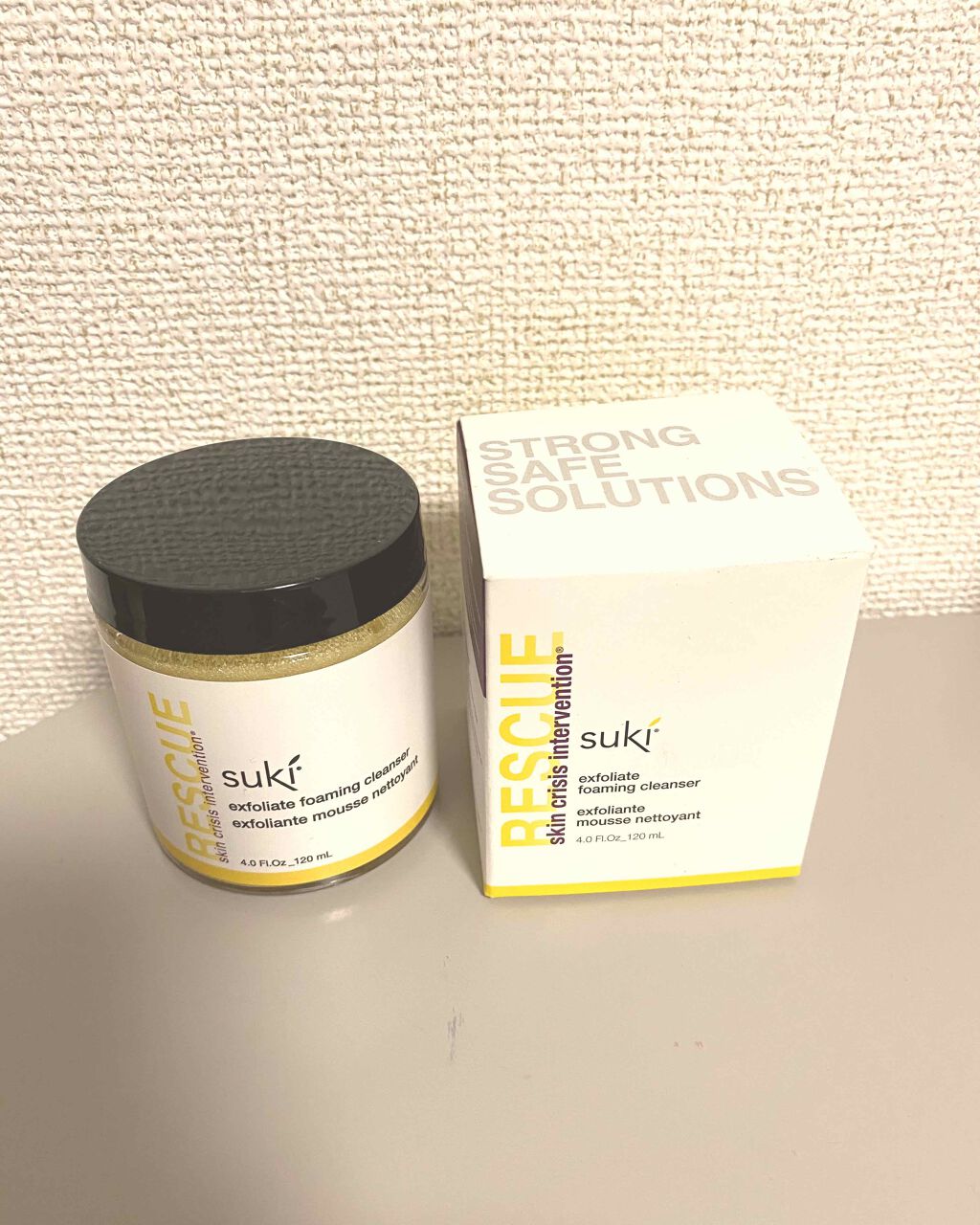 エクスフォリエイト フォーミングクレンザー/suki/スクラブ・ゴマージュを使ったクチコミ（1枚目）