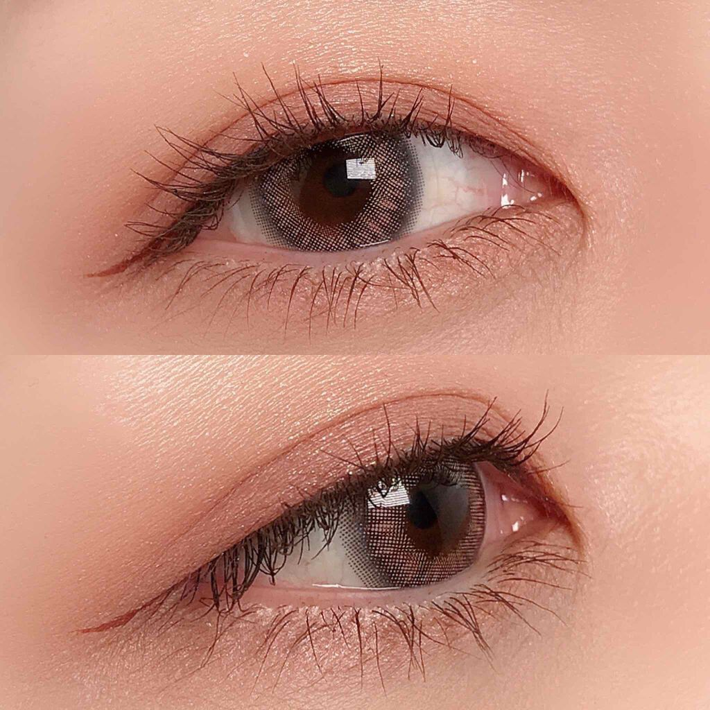 MOLAK 1month ピーチクラッシュ/MOLAK/１ヶ月（１MONTH）カラコンを使ったクチコミ（2枚目）