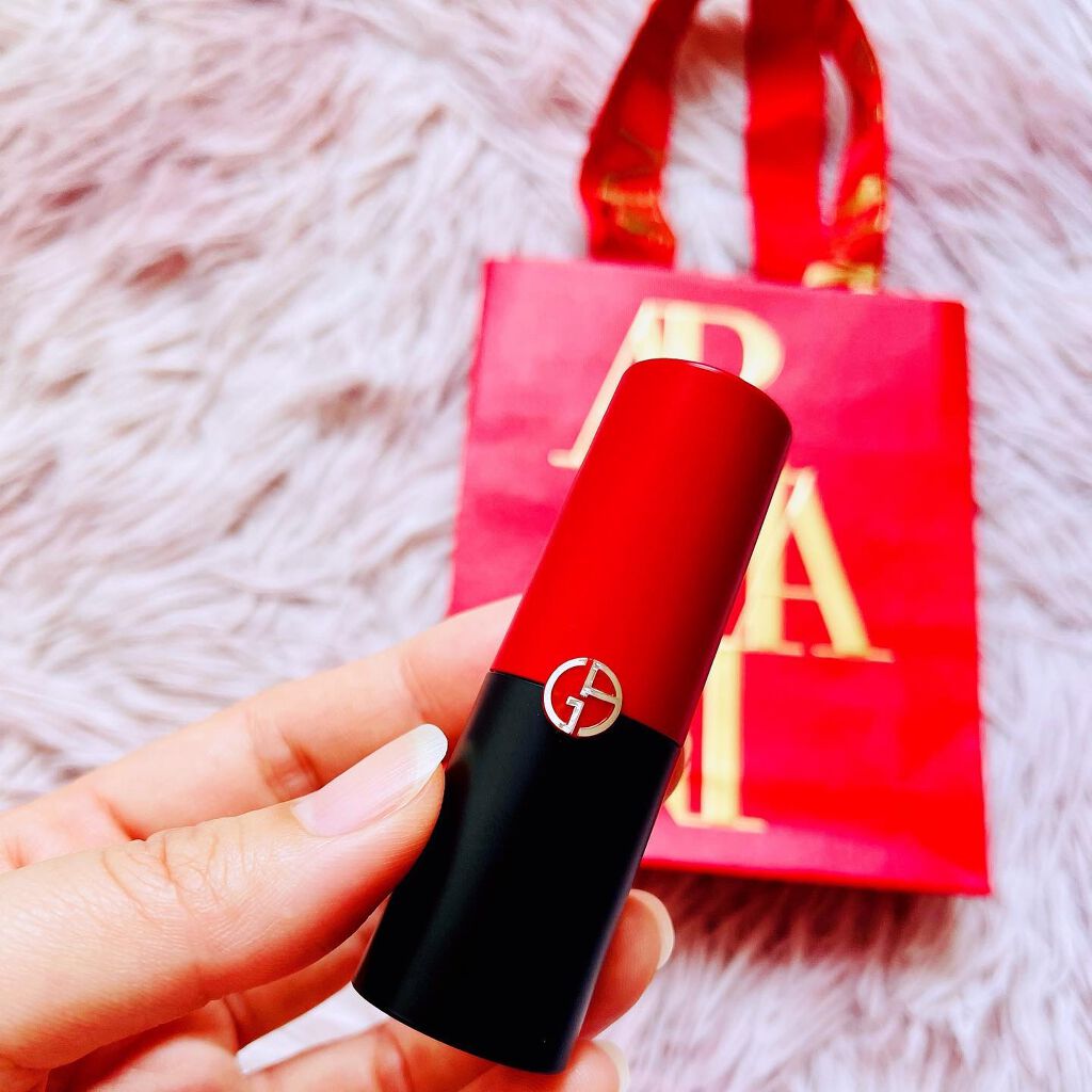 ルージュ ドゥ アルマーニ マット/ジョルジオ アルマーニ ビューティ/口紅を使ったクチコミ（1枚目）