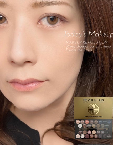 30アイシャドウパレット フォーチュンフェイバーズ ザブレイブ/MAKEUP REVOLUTION/アイシャドウパレットを使ったクチコミ(1枚目)