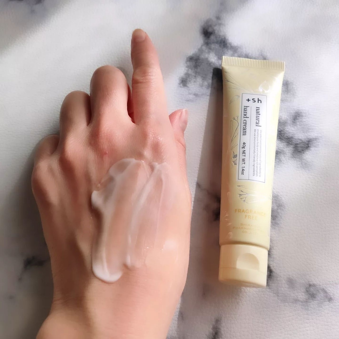 +shナチュラルハンドクリーム/+sh/ハンドクリームを使ったクチコミ(4枚目)