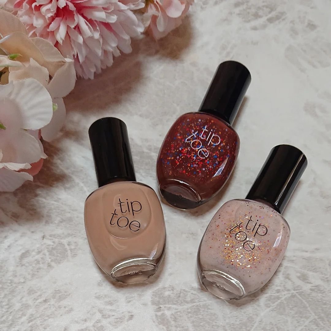 ティップトウネイルポリッシュ/tiptoe/マニキュアを使ったクチコミ（3枚目）