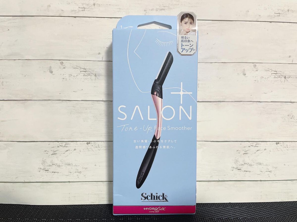 サロンプラス トーンアップ フェイススムーサー ホルダー（刃付き）/サロンプラス/シェーバーを使ったクチコミ（1枚目）