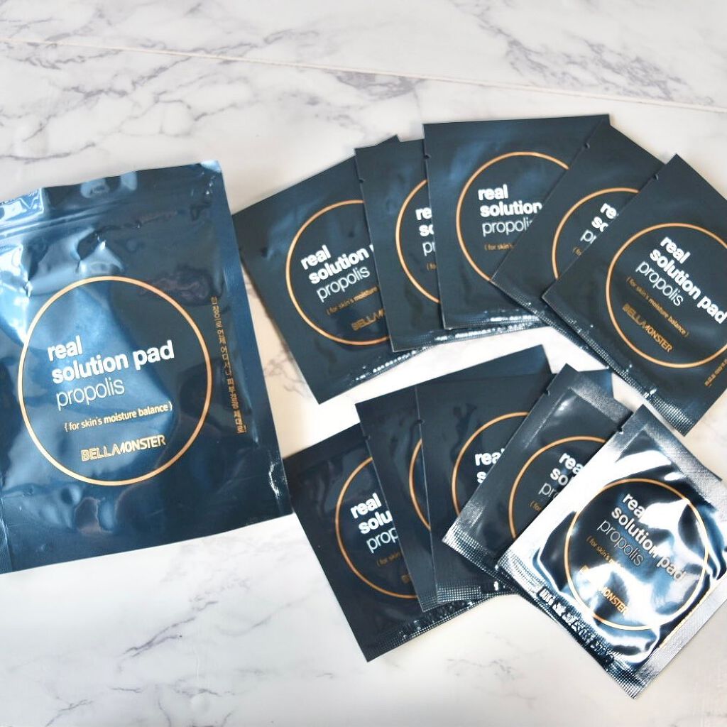 Real Solution Pad Propolis/BELLAMONSTER/シートマスク・パックを使ったクチコミ（3枚目）