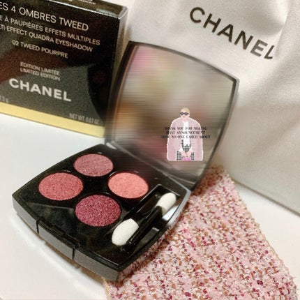 レ キャトル オンブル ツイード/CHANEL/アイシャドウパレットを使ったクチコミ(1枚目)