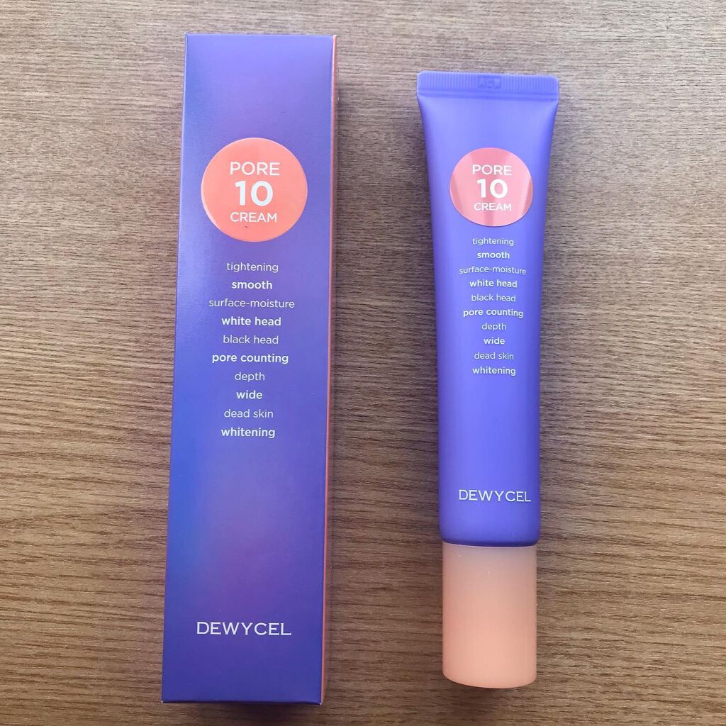 ポアーテンクリーム/DEWYCEL/化粧下地を使ったクチコミ(1枚目)