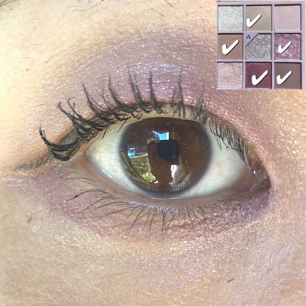 グリッターペディアアイパレット/unleashia/アイシャドウパレットを使ったクチコミ(6枚目)