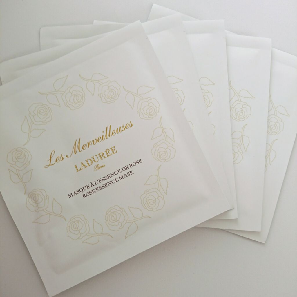 ローズ エッセンス マスク/レ・メルヴェイユーズ ラデュレ/シートマスク・パックを使ったクチコミ（2枚目）