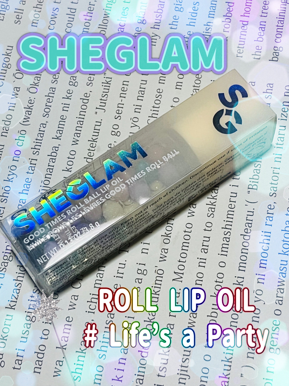 SHEGLAM ROLL LIP OIL /SHEGLAM/リップオイルを使ったクチコミ（1枚目）