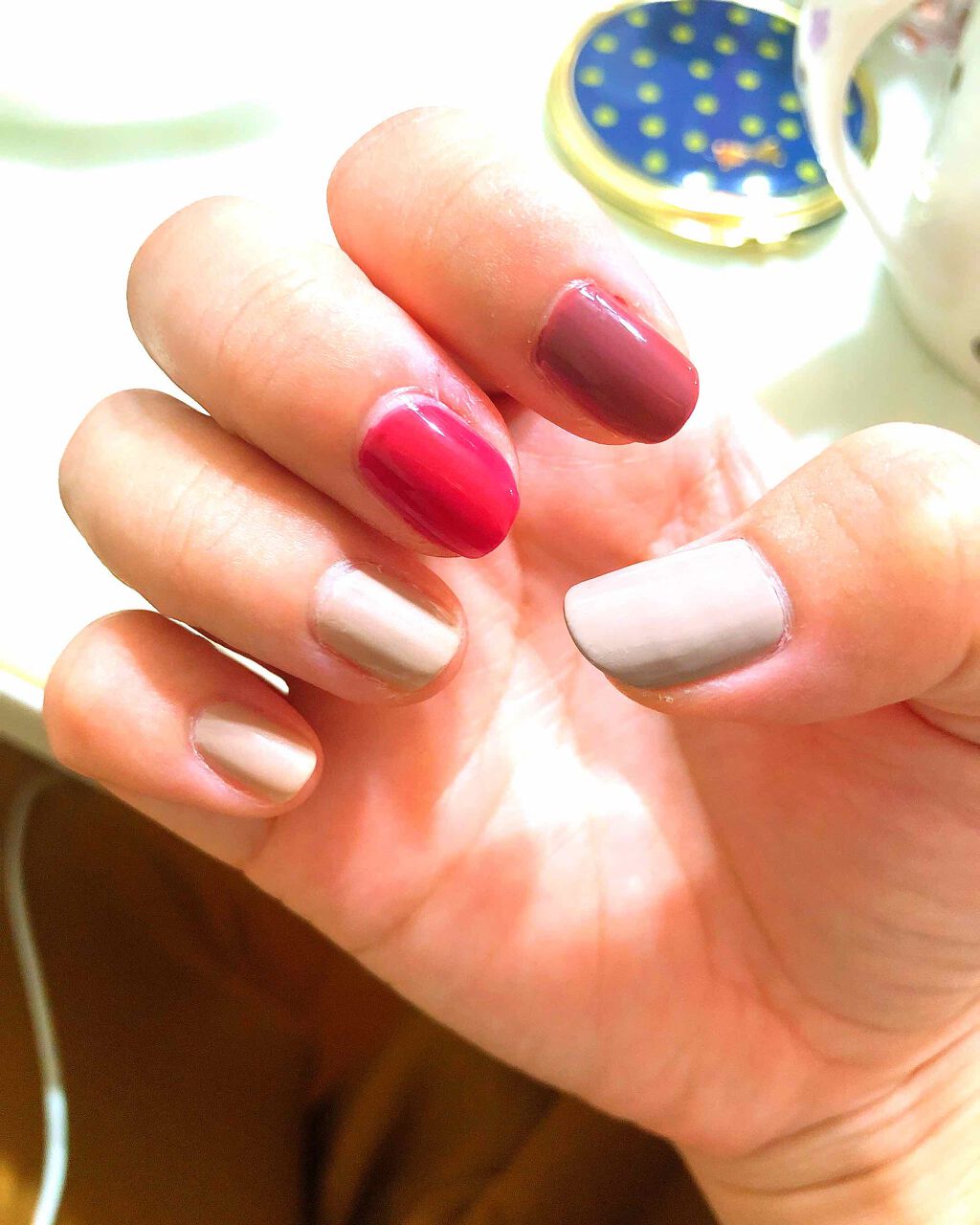カラフルネイルズ/キャンメイク/マニキュアを使ったクチコミ(1枚目)