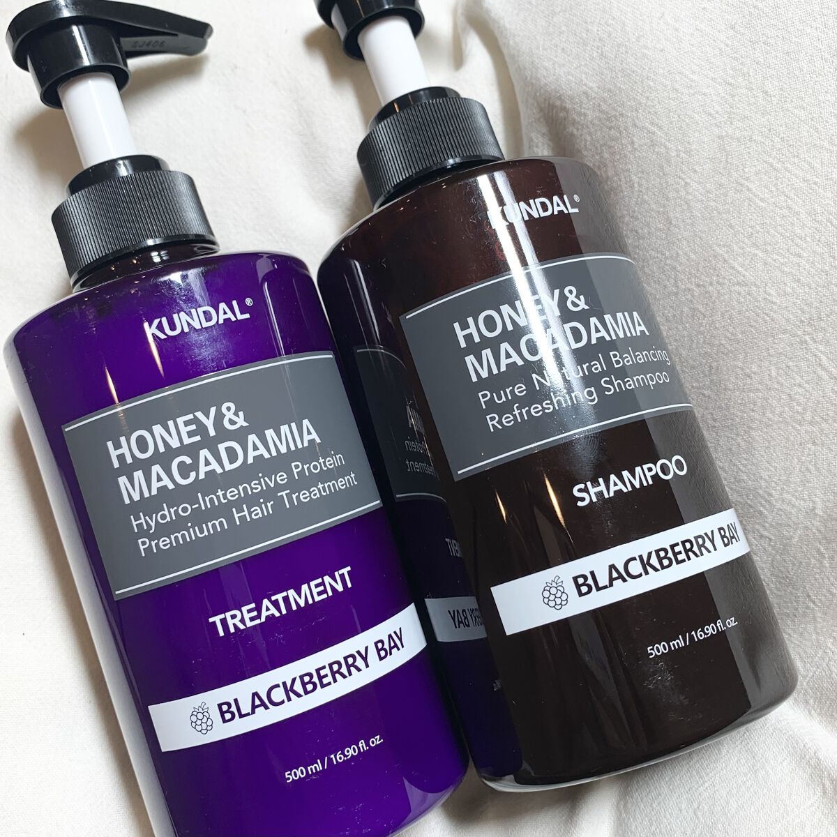 ハニー&マカデミアシャンプー／トリートメント /KUNDAL/シャンプー・コンディショナーを使ったクチコミ（1枚目）