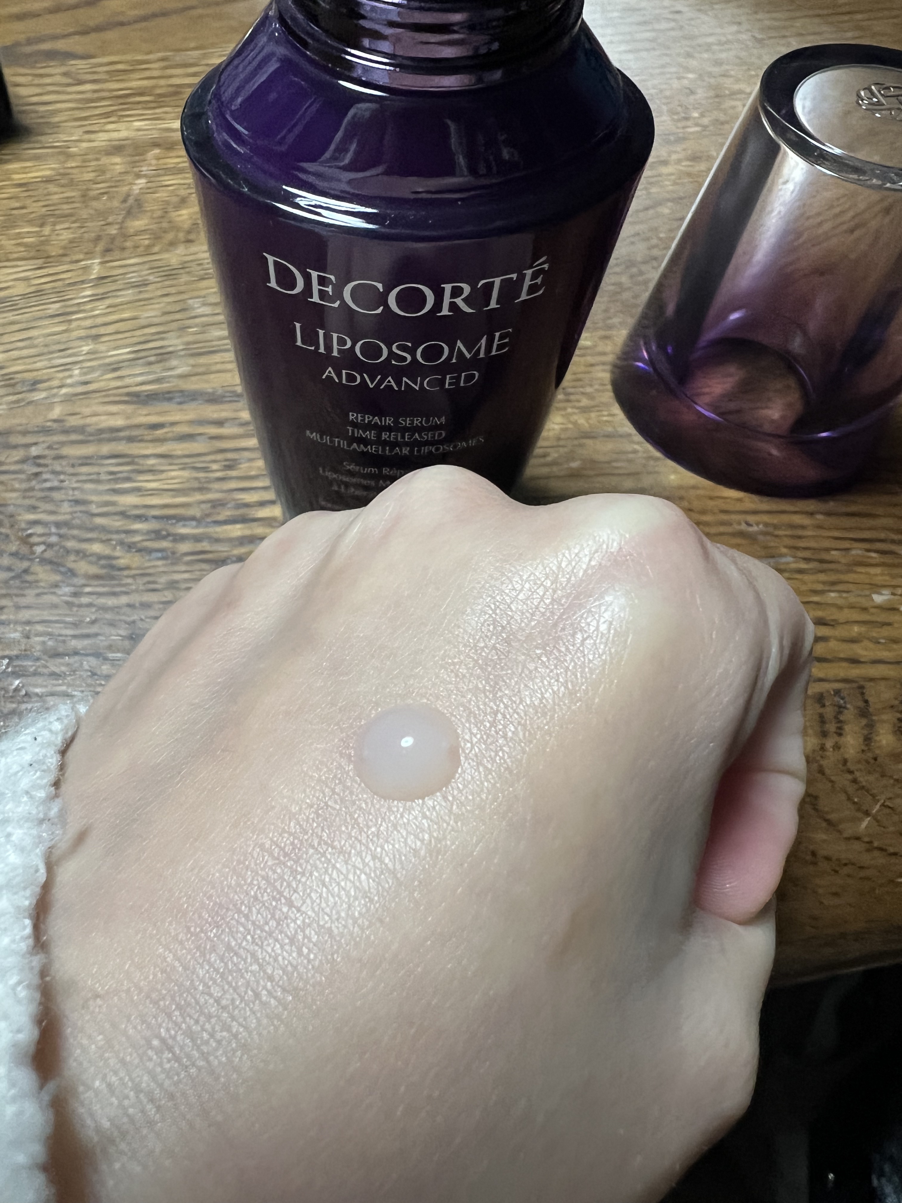 リポソーム アドバンスト　リペアセラム/DECORTÉ/美容液を使ったクチコミ（3枚目）