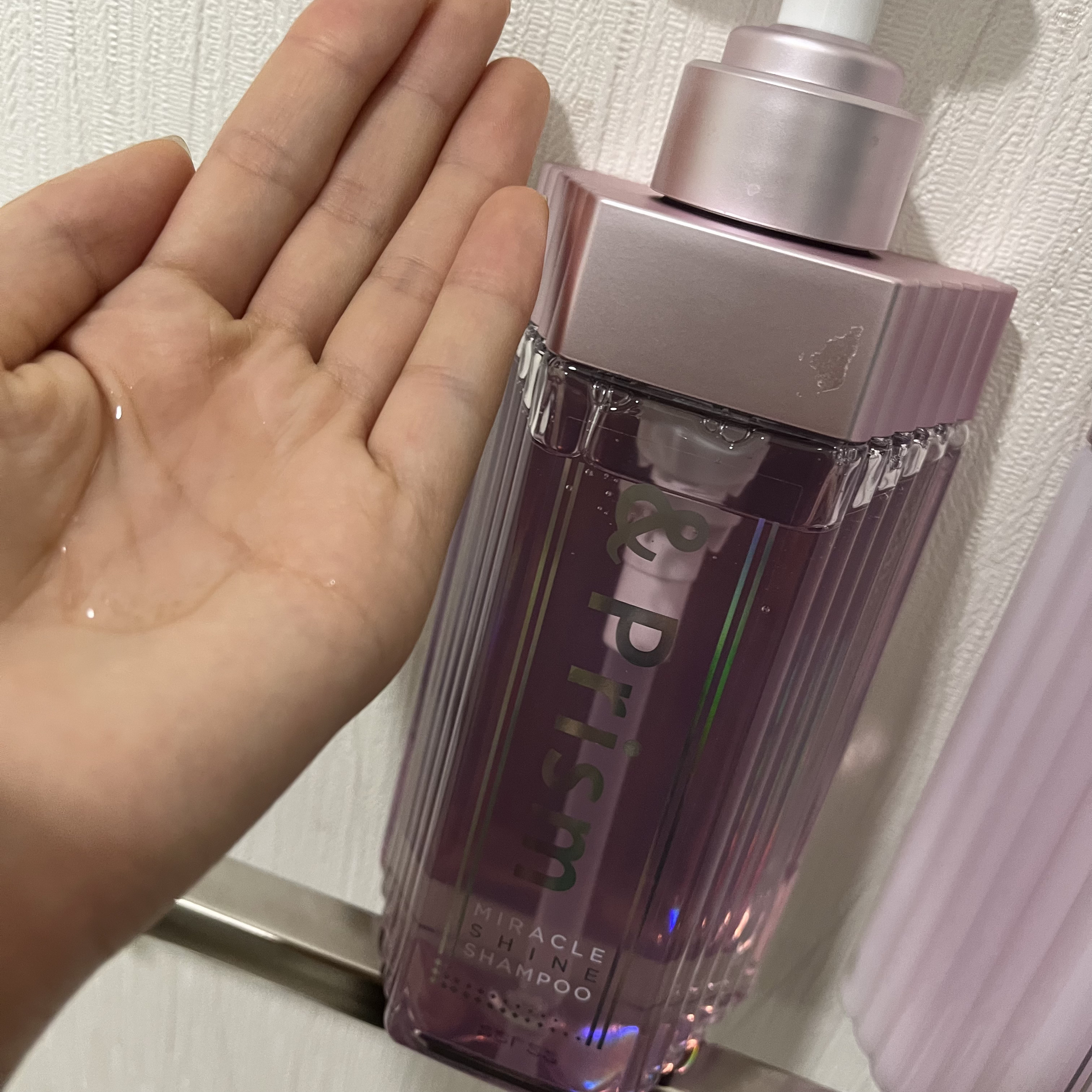 ミラクル シャイン シャンプー/ヘアトリートメント/&Prism/市販シャンプーを使ったクチコミ（2枚目）