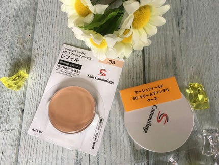 マーシュフィールド SC クリームファンデS 33/マーシュ・フィールド/クリーム・エマルジョンファンデーションを使ったクチコミ(1枚目)