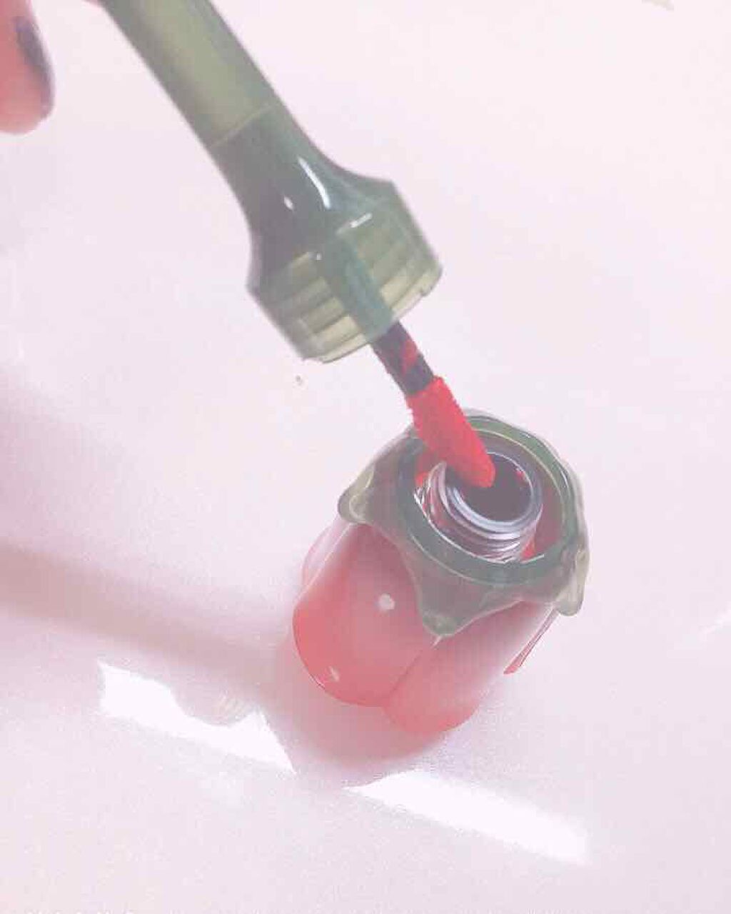 プロマンスリップカラーシャイン/LABIOTTE/口紅を使ったクチコミ(2枚目)