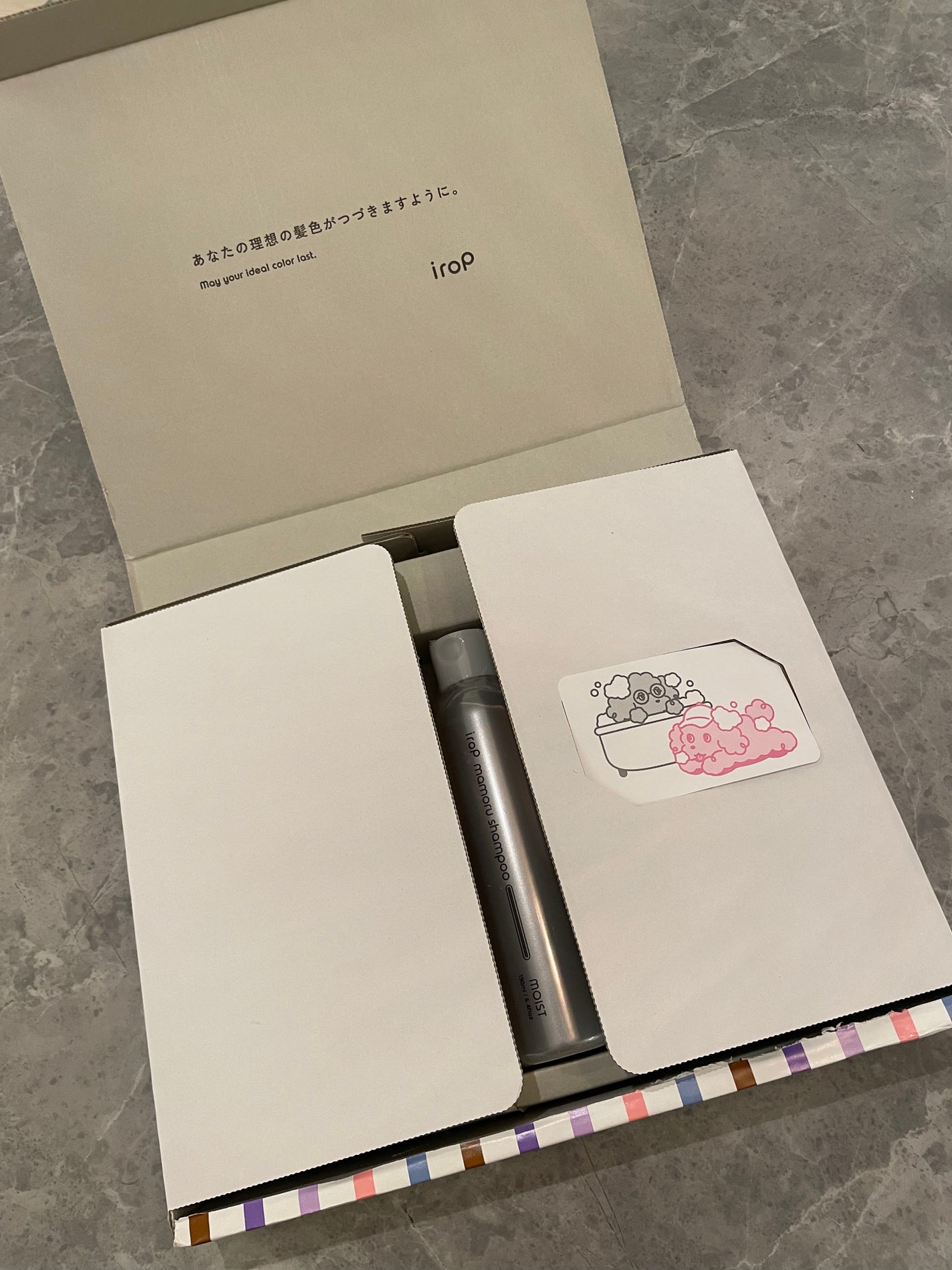 イロップ マモル シャンプー/トリートメント モイスト/irop/市販シャンプーを使ったクチコミ(3枚目)