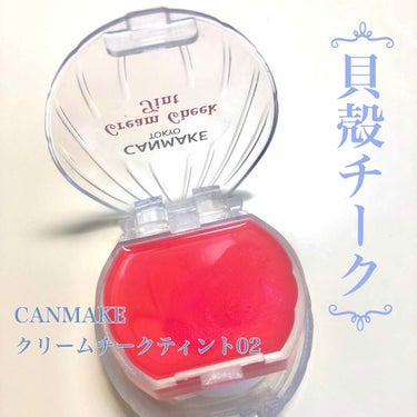 今回紹介するのは、
CANMAKEのクリームチークティント02です。

普段はパウダーチークを使っているのですが、
クリームチークも使ってみたいなと興味本位で買ったものです。

〜〜〜〜〜〜〜〜〜〜〜〜