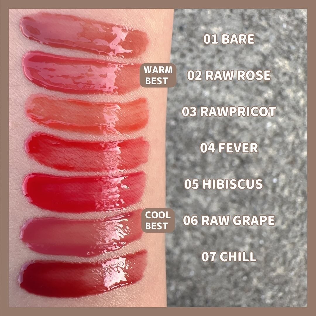 ロウグロウジェルティント/hince/リップティントを使ったクチコミ(5枚目)