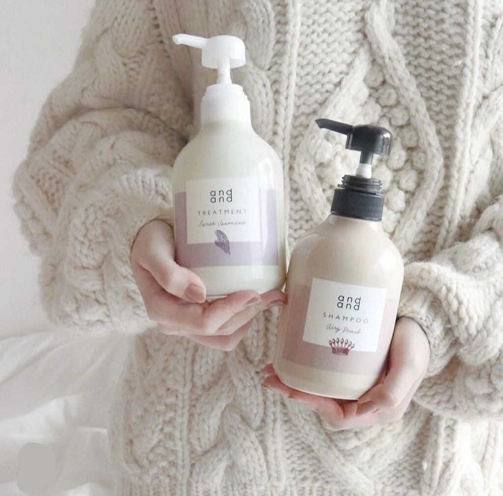 ゆったりと エアリーピーチの香り シャンプー/and and/市販シャンプーを使ったクチコミ（1枚目）