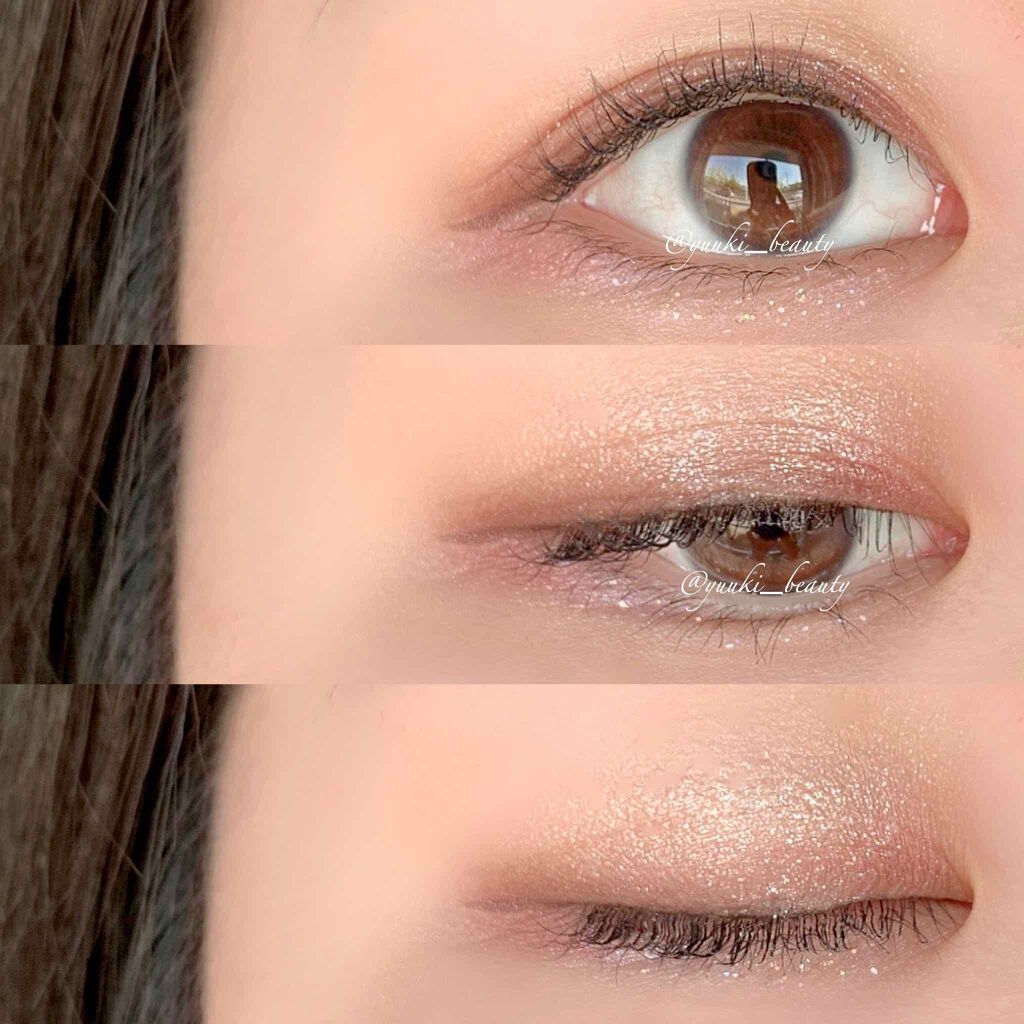 グリッターゾーン SHOWER/lilybyred/グリッターを使ったクチコミ（3枚目）