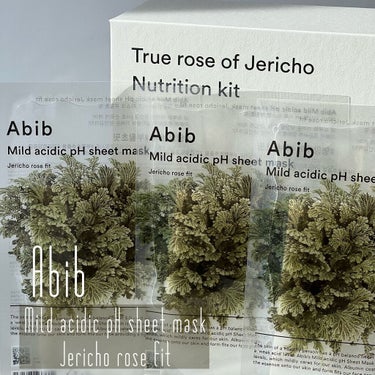 Abib   弱酸性pHシートマスク ジェリコローズフィットのクチコミ「《Abib》
▫️Mild acidic pH sheet mask Jericho rose.....」（1枚目）