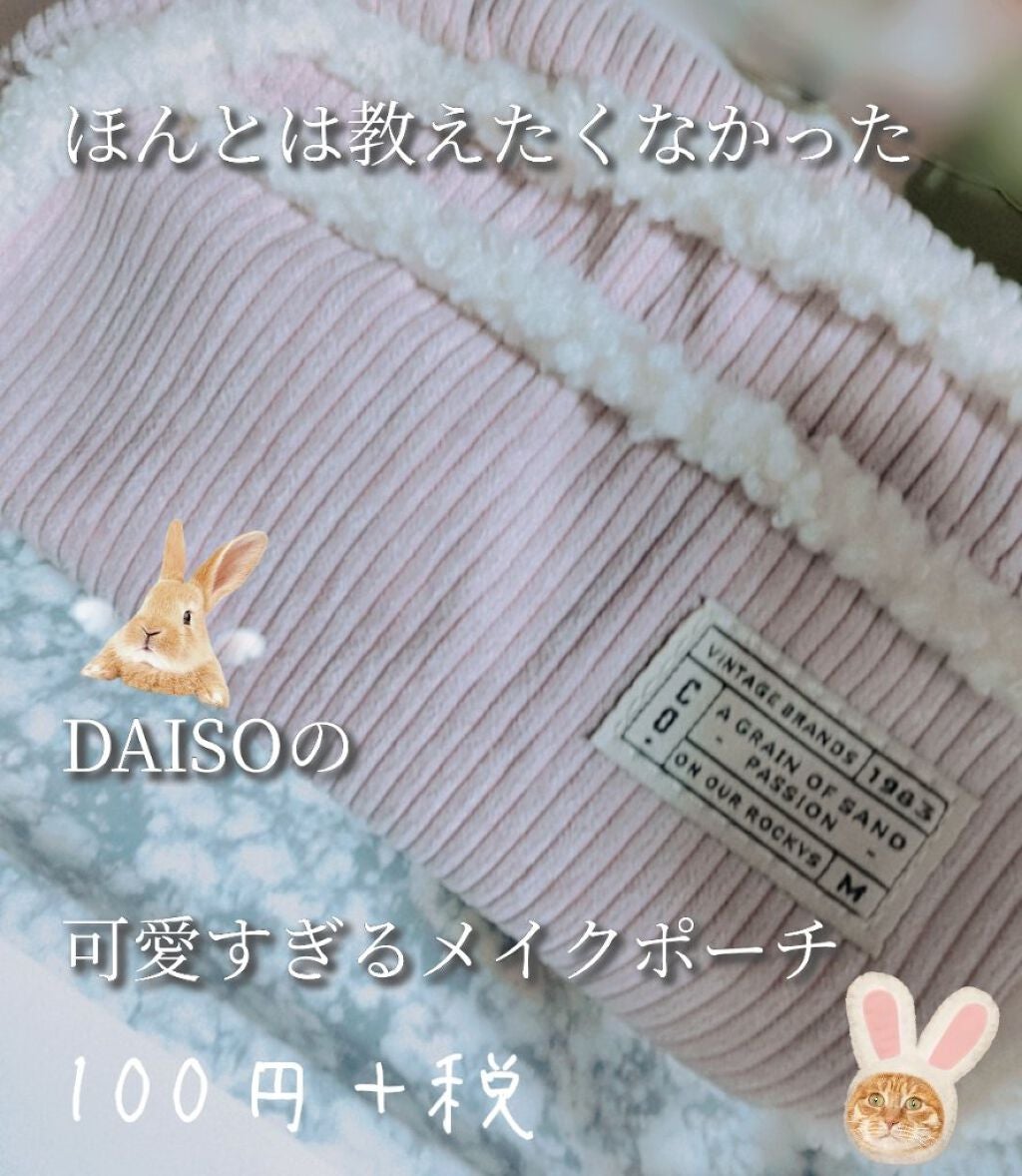 ポーチ/DAISO/その他を使ったクチコミ(1枚目)