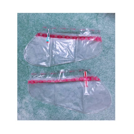 あしやすめ 足裏角質ケアパック/鎌倉ライフ/レッグ・フットケアを使ったクチコミ(2枚目)