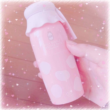 MILK BUBBLE ESSENCE PACK ＃STRAWBERRY/G9SKIN/美容液を使ったクチコミ（1枚目）