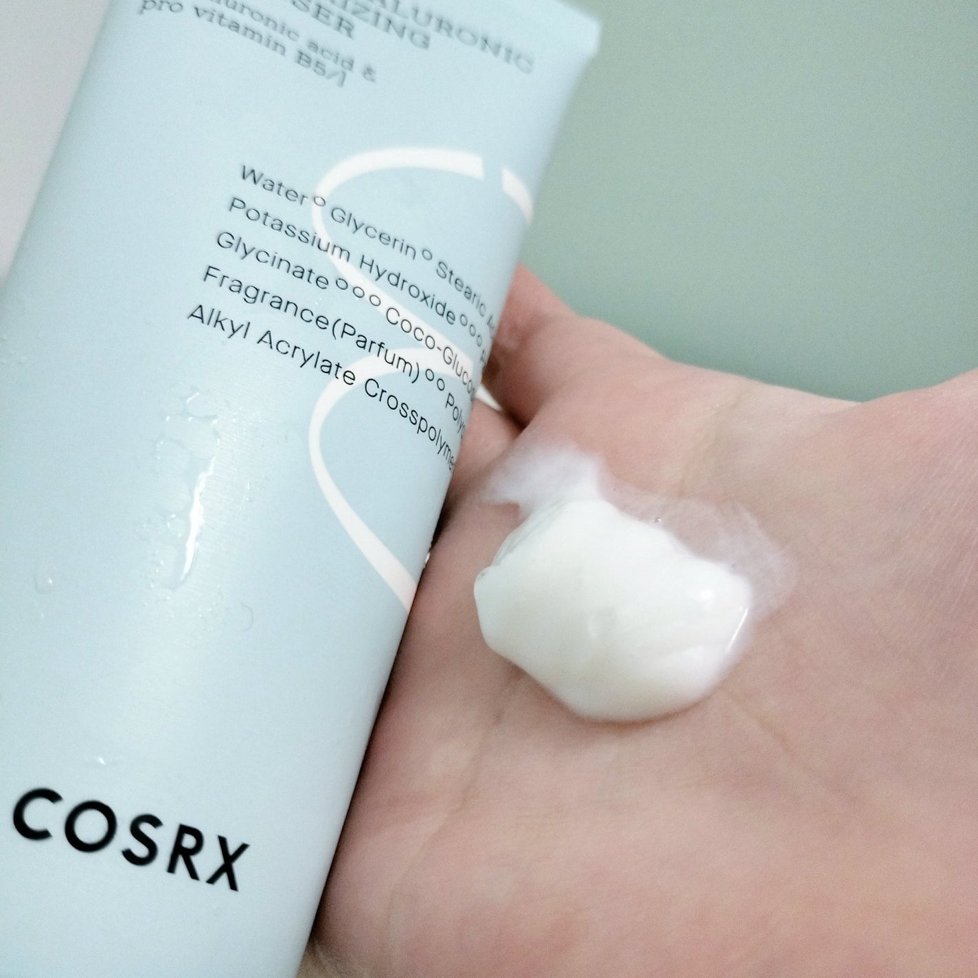 ハイドリウム トリプルヒアルロニックモイスチャライジングクレンザー/COSRX/洗顔フォームを使ったクチコミ(5枚目)