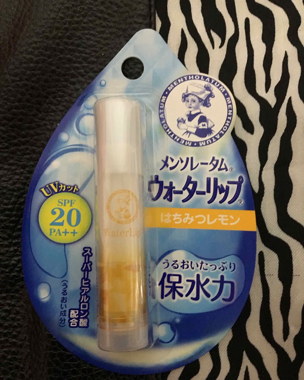 ウォーターリップ はちみつレモン/メンソレータム/リップクリームを使ったクチコミ(1枚目)