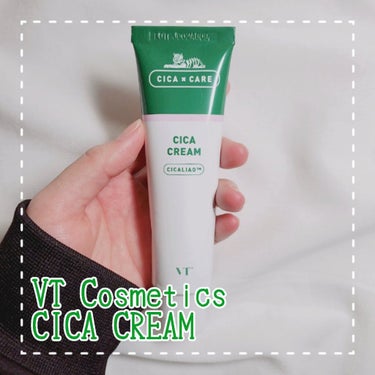 VT Cosmetics
VT　CICA　クリーム
Qoo10で購入

話題のシカクリーム
ずっと気になってて、肌荒れやニキビ跡が気になっていたので購入してみました

使ってみた結果…
ニキビ跡がちいさ