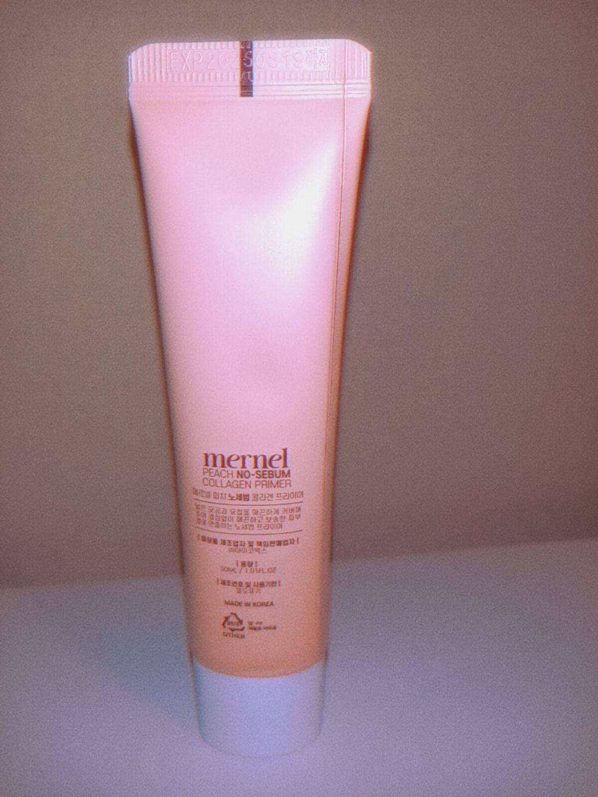 ピーチノーセバム プライマー/mernel/化粧下地を使ったクチコミ（2枚目）