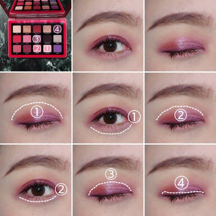 Love Palette/Natasha Denona/アイシャドウパレットを使ったクチコミ(4枚目)