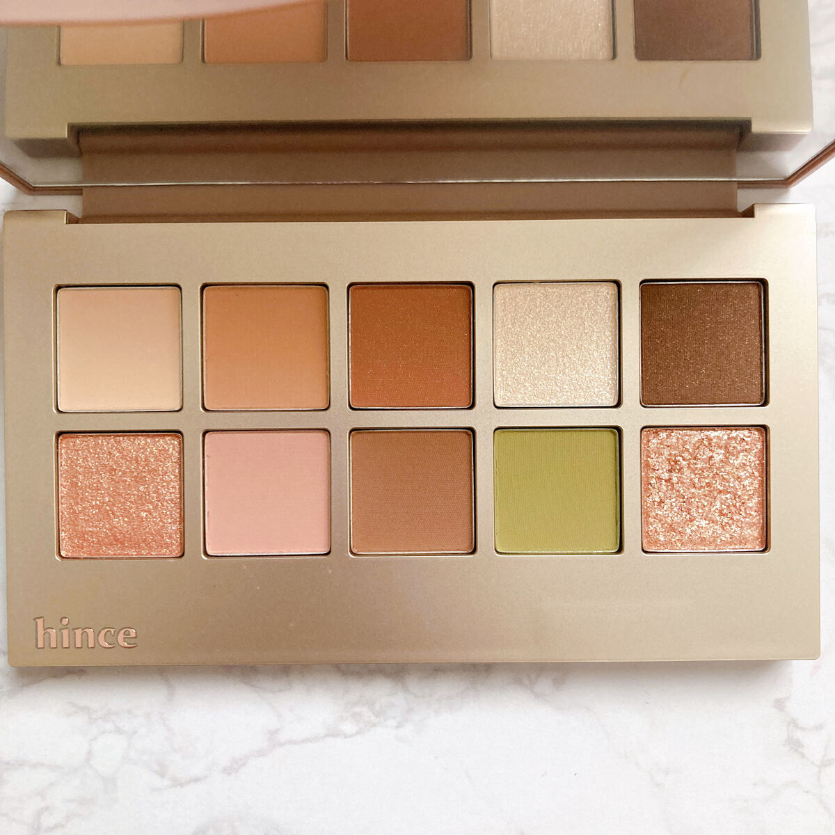 ニューデップスアイシャドウパレット/hince/アイシャドウパレットを使ったクチコミ（1枚目）