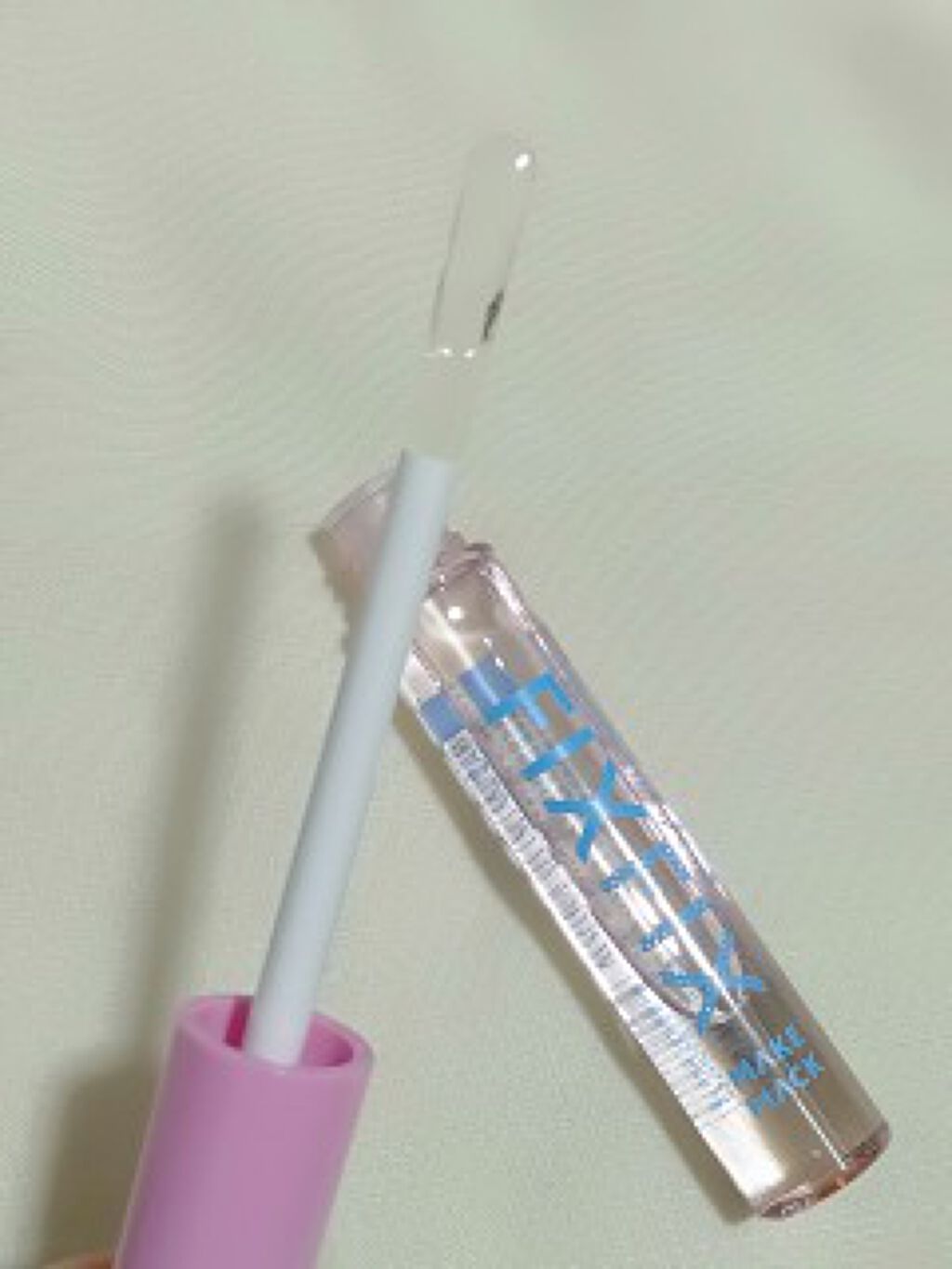 プランプ&フィックスリップコート/メイクハック/リップグロスを使ったクチコミ（2枚目）