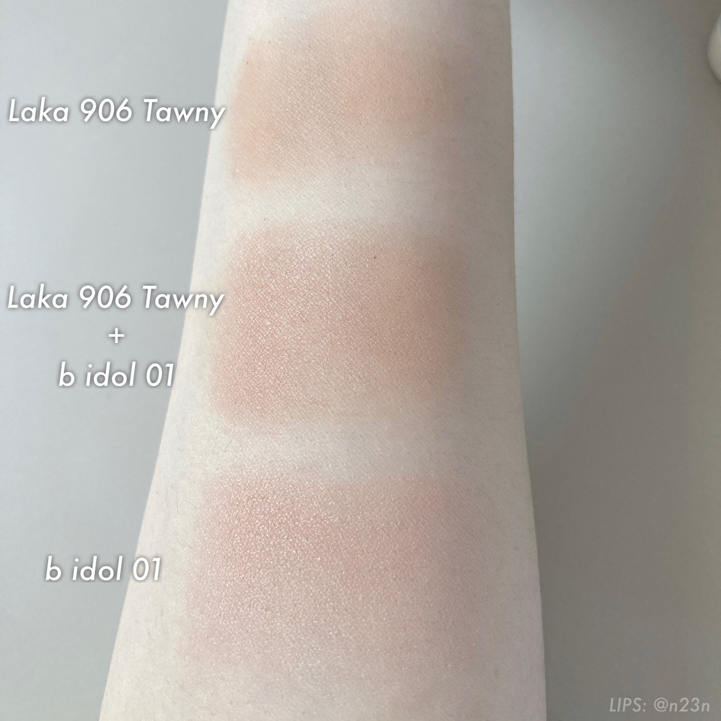 モノアイシャドウ/Laka/単色アイシャドウを使ったクチコミ(3枚目)