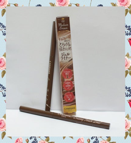 クリーミータッチライナー/キャンメイク/ジェルアイライナーを使ったクチコミ(1枚目)