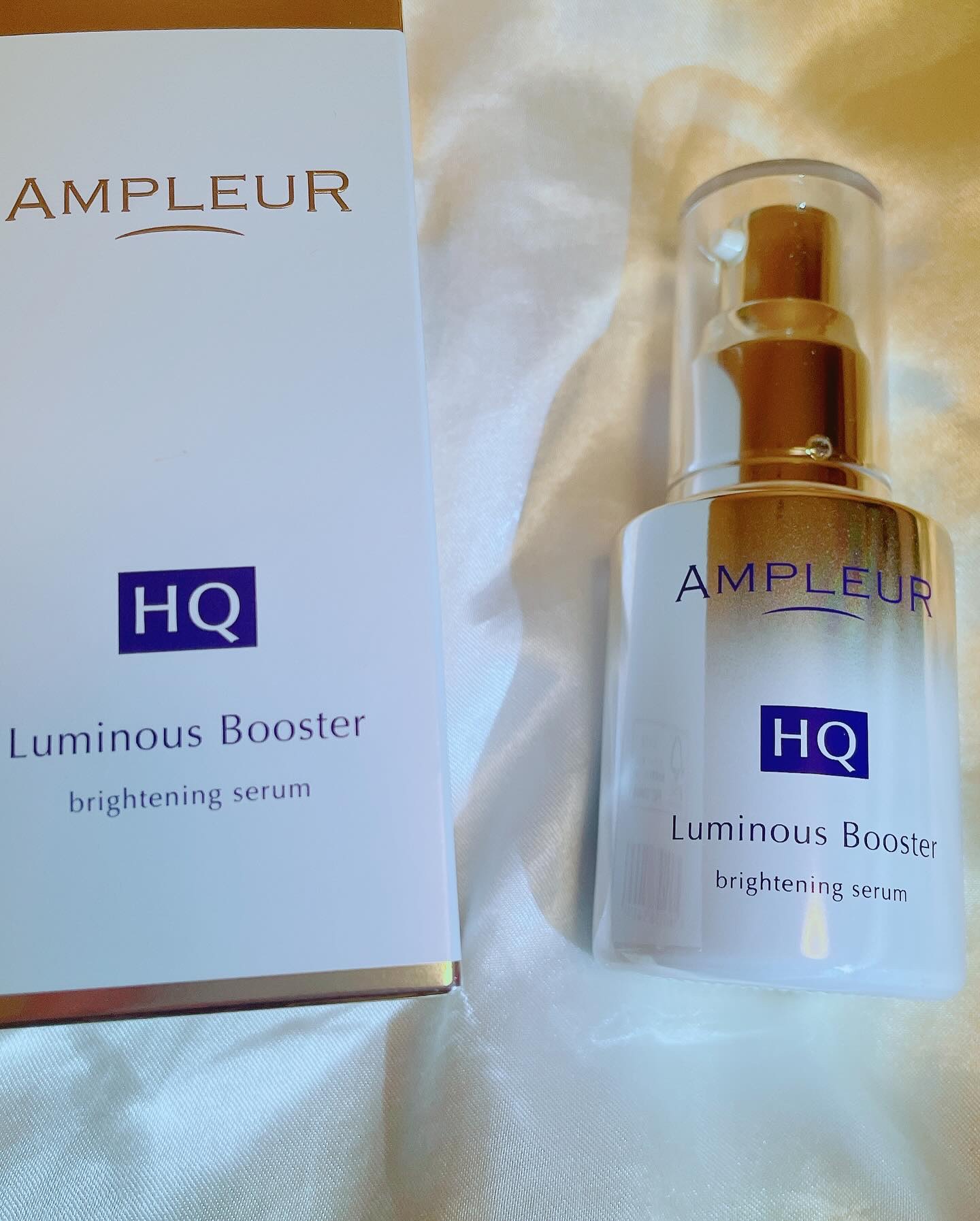 ルミナスHQブースター/アンプルール/ブースター・導入液を使ったクチコミ（1枚目）