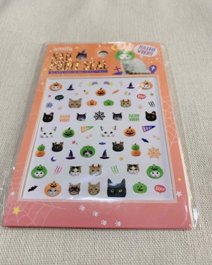 ネイルシール/セリア/ネイルシールを使ったクチコミ(1枚目)