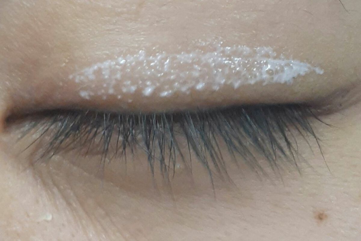 フタエラボ ナイトアイリッドグルー/K-パレット/二重まぶた用アイテムを使ったクチコミ(2枚目)