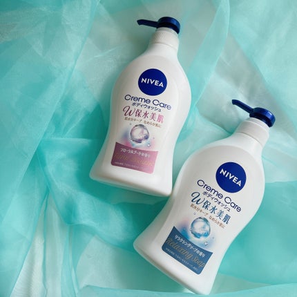 クリームケア ボディウォッシュ W保水美肌 リラクシングソープの香り/ニベア/ボディソープを使ったクチコミ(5枚目)