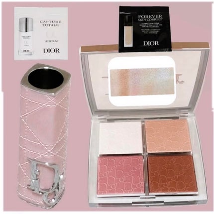 ディオール バックステージ フェイス グロウ パレット/Dior/ハイライトを使ったクチコミ(1枚目)