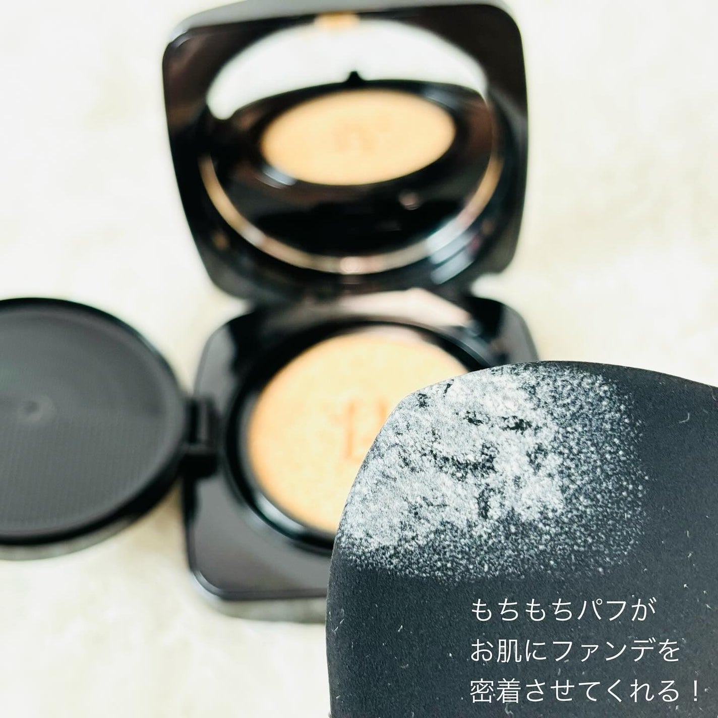 レイヤリングフィット グロークッションEX/TFIT/クッションファンデーションを使ったクチコミ(4枚目)