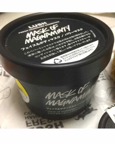 LUSH フェイス&ボディマスク パワーマスク

⭕️  ・ミントのすっきりした香り
        ・肌がツルツルになる


❌ ・古くなってくるとツンとしたにおいがする
       ・そこまで毛穴