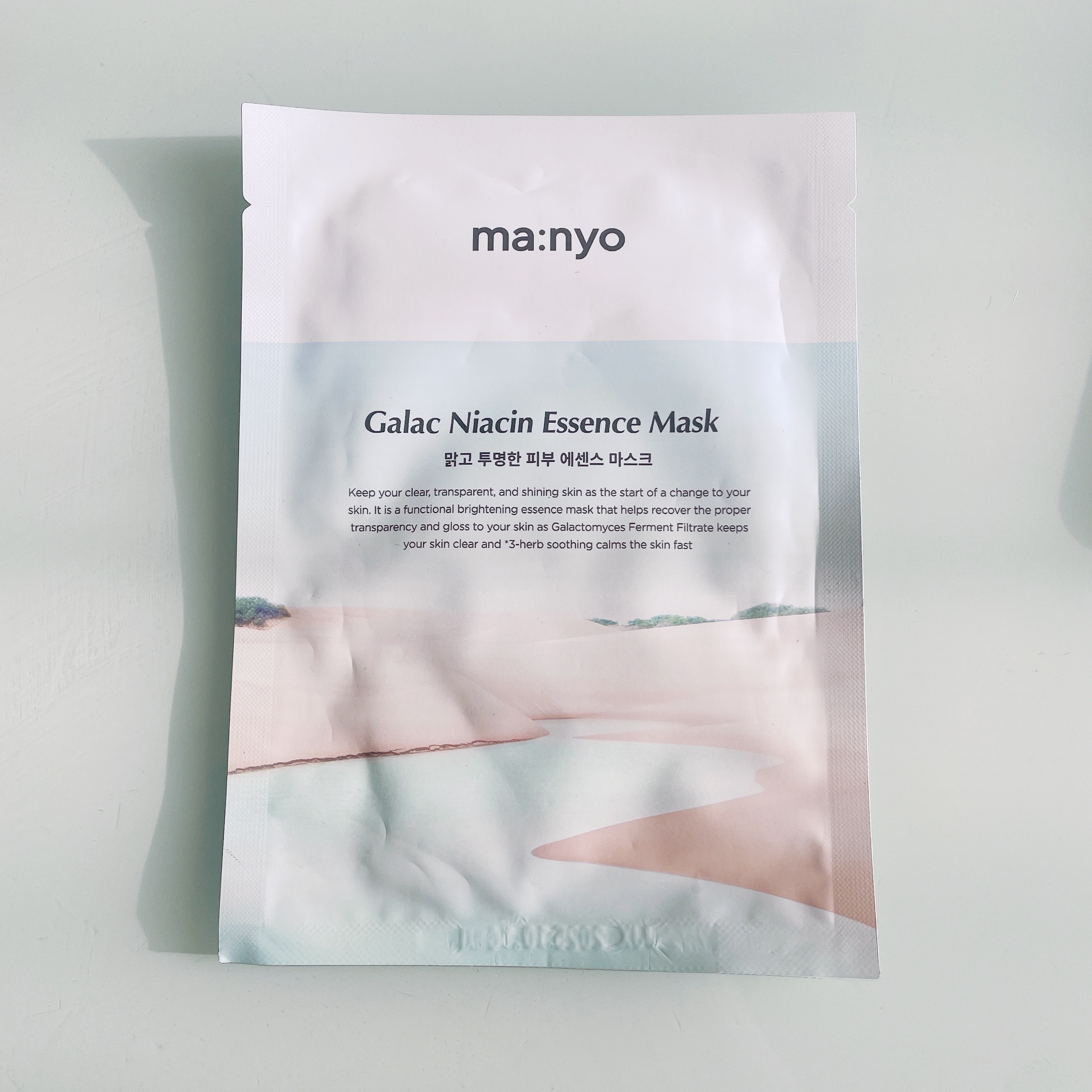 ガラクナイアシン エッセンスマスク/manyo/シートマスク・パックを使ったクチコミ（1枚目）