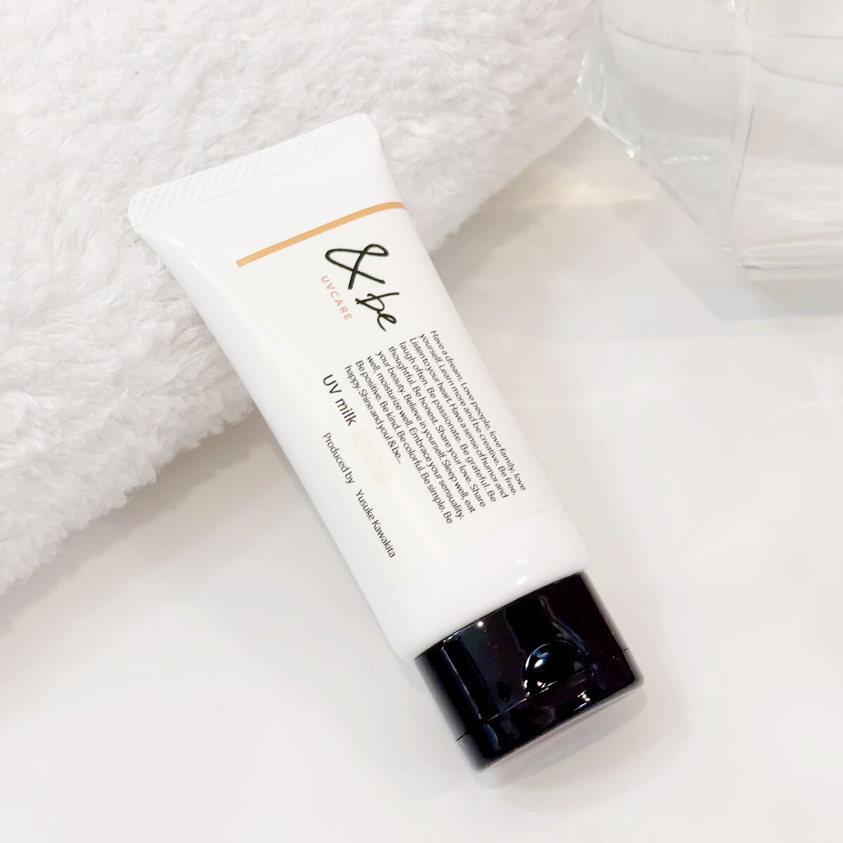 &be UVミルク/&be/日焼け止めミルクを使ったクチコミ(2枚目)